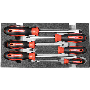998G 9ZA - MODULES WITH TOOLS FOR TROLLEYS ART. 998 G 8A - Orig. Gedore red